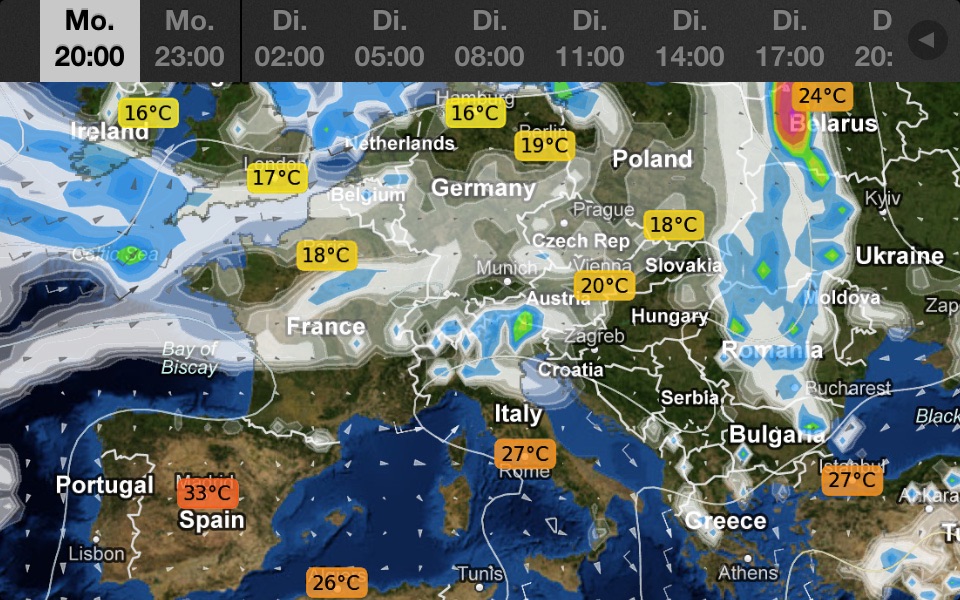 WeatherMap+ screenshot 4