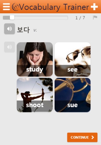 Learn Korean Words screenshot 3