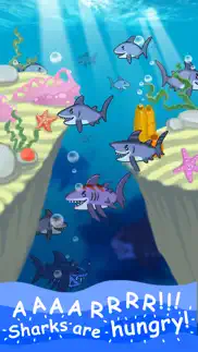 angry shark evolution clicker iphone screenshot 1