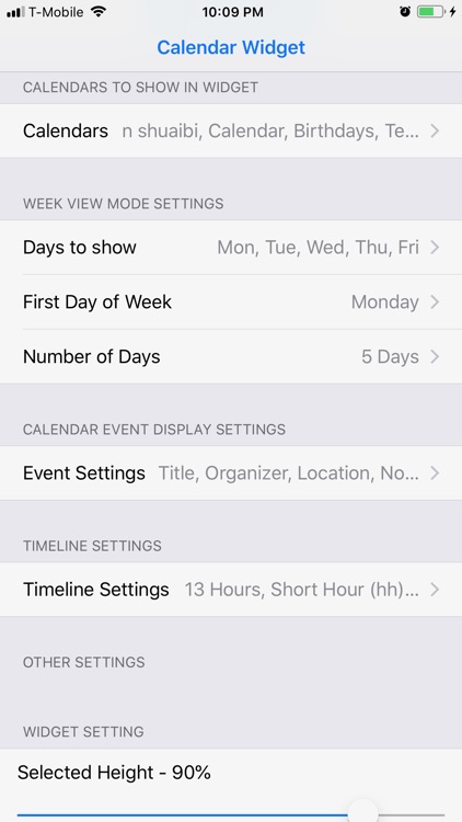 Week Calendar Widget Pro screenshot-3