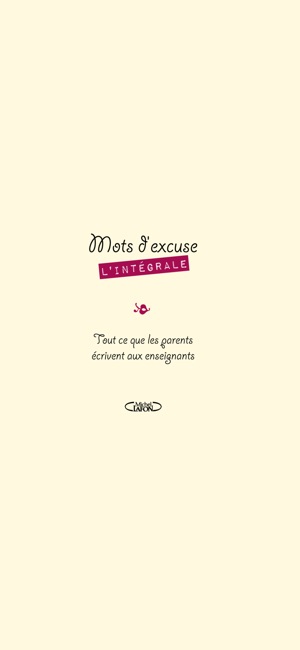 Mots d'excuse