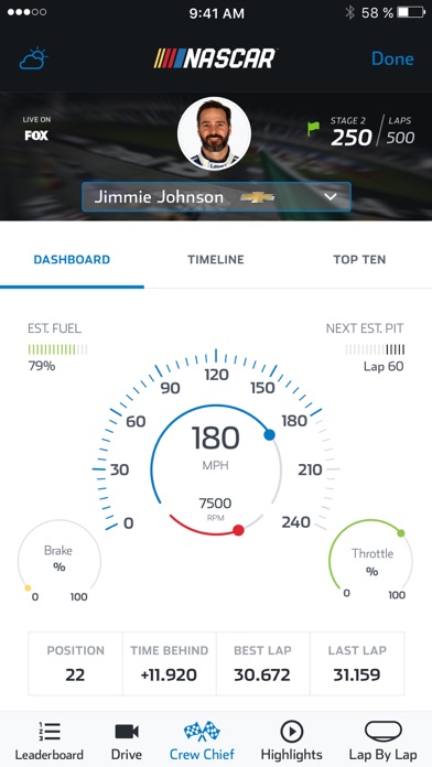 NASCAR MOBILE Screenshots