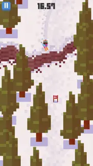 skiing yeti mountain iphone screenshot 4