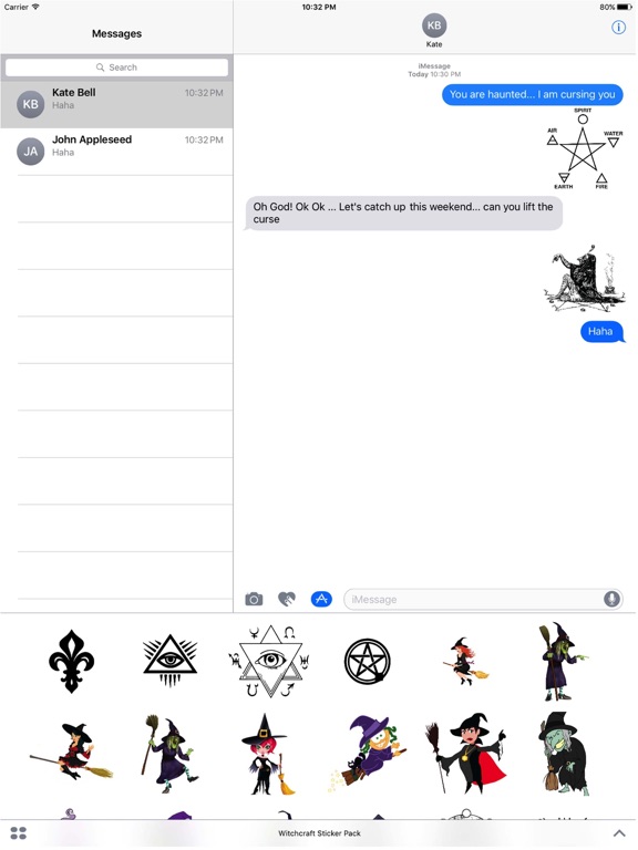 Screenshot #5 pour WitchCraft Witchmoji Stickers
