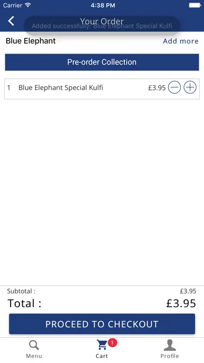 Screenshot 3 di 5 di Blue Elephant Restaurant