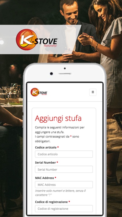 K-Stove pellet stove app