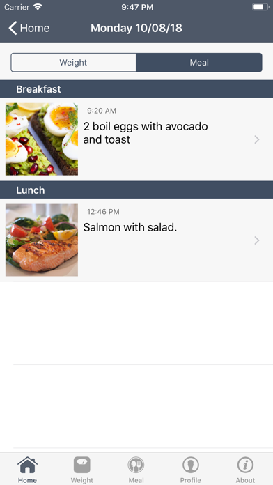 App screenshot
