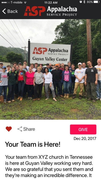 ASP-Appalachia Service Project