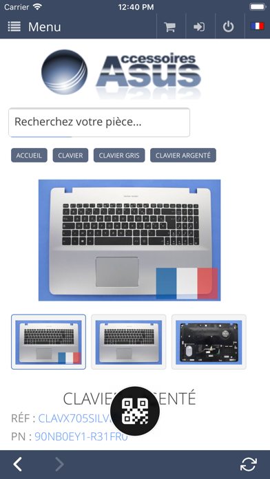 Asus Accessoires iPhone screenshot 2 - Shopping app