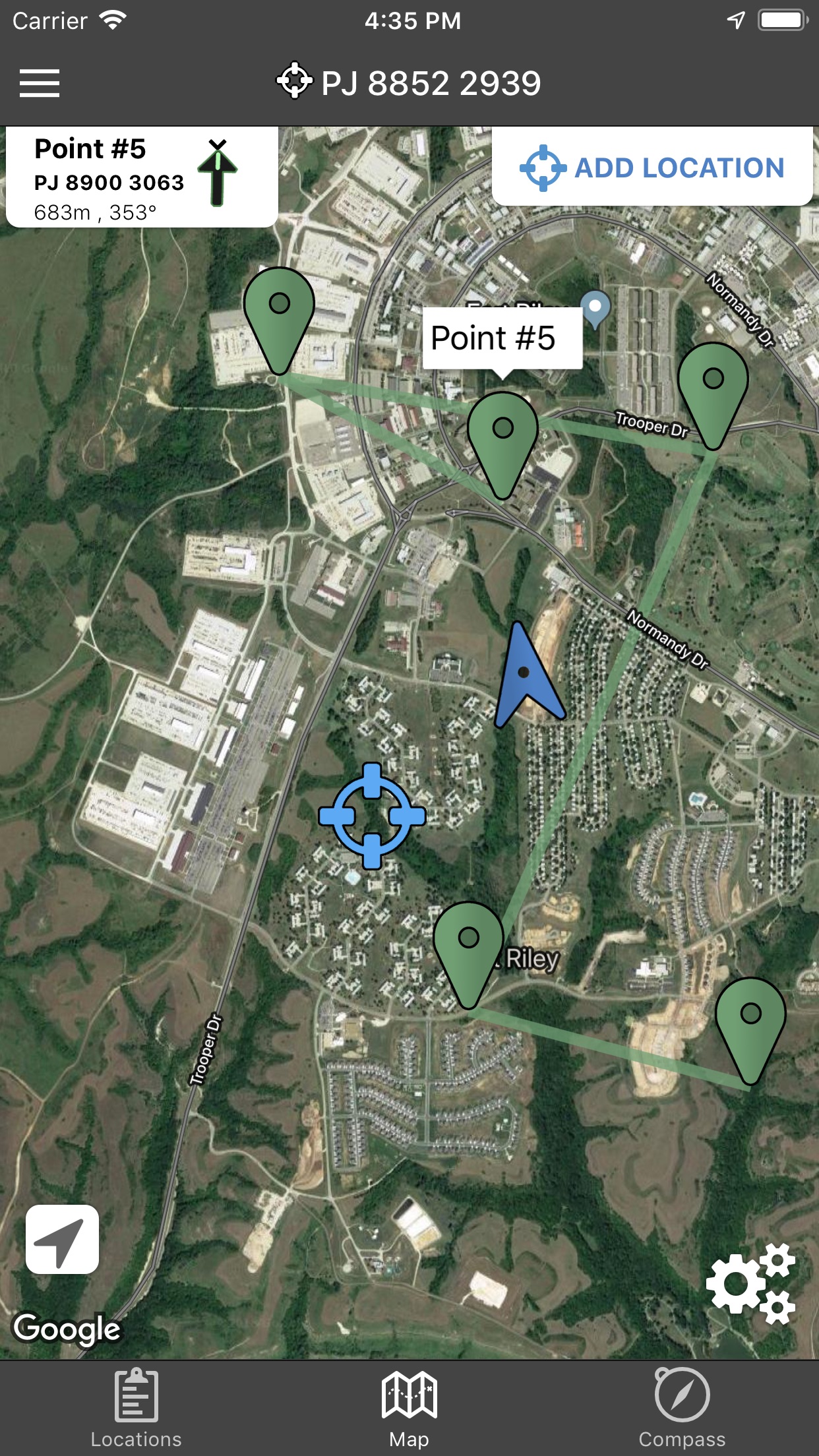Screenshot 4 of Land Nav Assistant