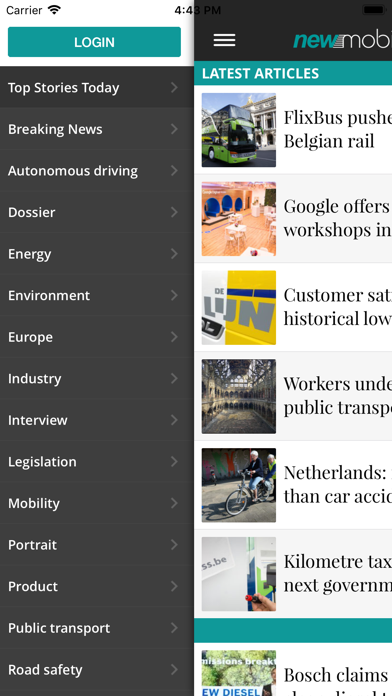 Newmobility.news screenshot 3