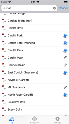 Wasatch Backcountry Skiing Map screenshot 5