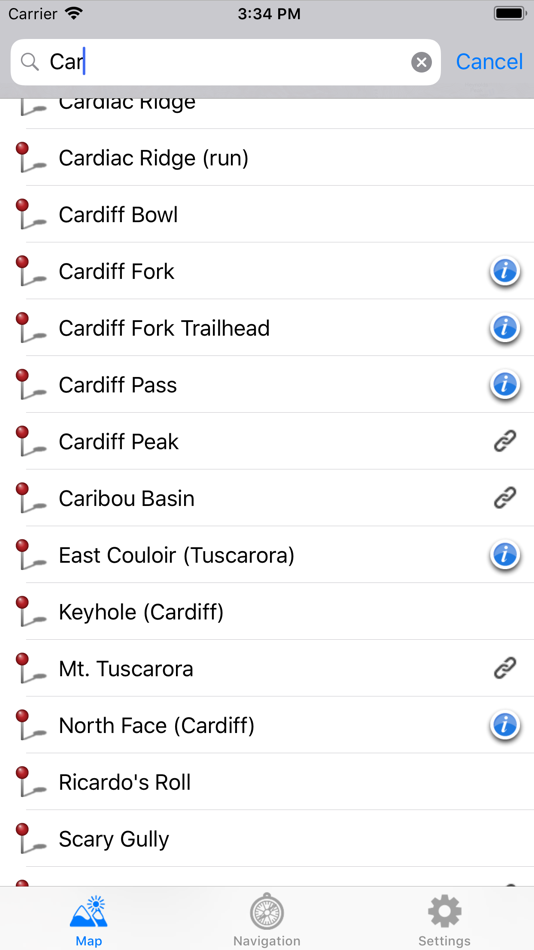 #5. Wasatch Backcountry Skiing Map (iOS) 由: Iterum, LLC