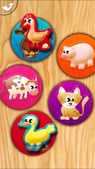 Captura de pantalla de Mis Primeros Puzzles en iPhone 2