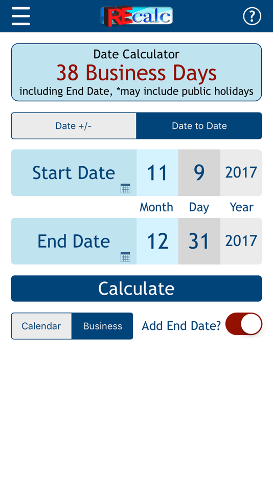 #3. RE CALC Real Estate Calculator (iOS) 由: CSA Ventures