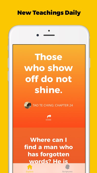 Tao Te Ching Daily Quotes App screenshot 4