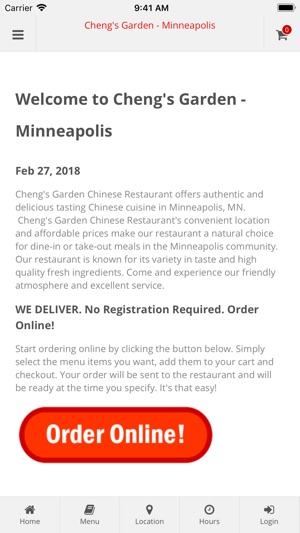 Cheng's Garden Minneapolis(圖1)-速報App