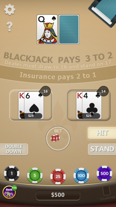 Blackjack ◇ Screenshot