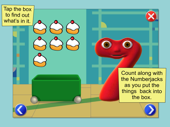 Screenshot #6 pour My First Numberjacks App