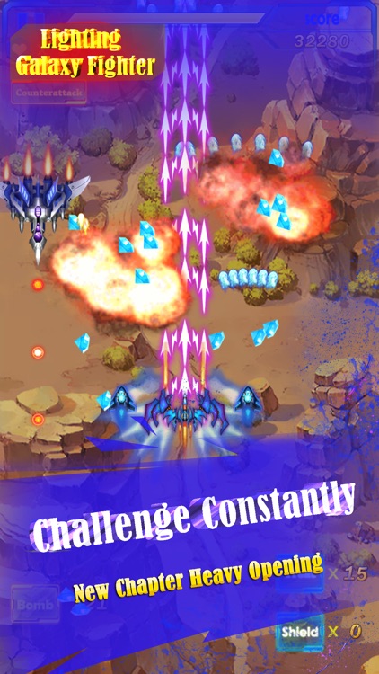 Lightning galaxy fighter screenshot-4