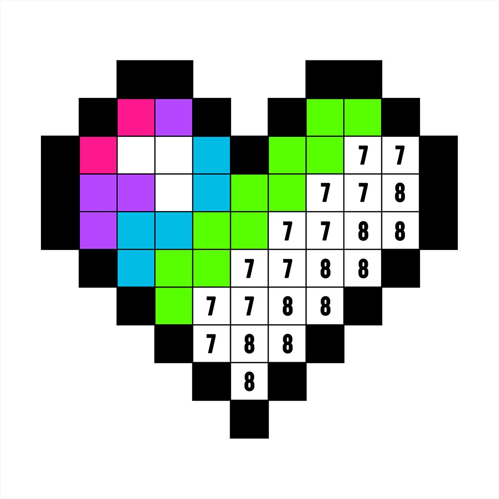 Color By Number: Coloring Game App Icon
