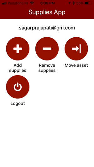 Supplies App