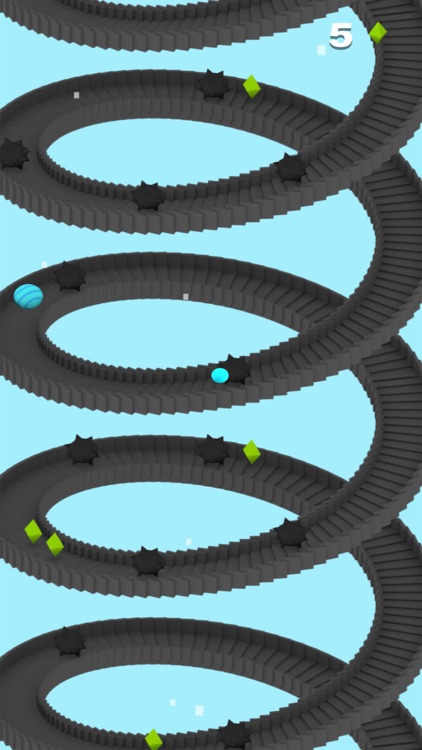 Stairway - Roll Down Game