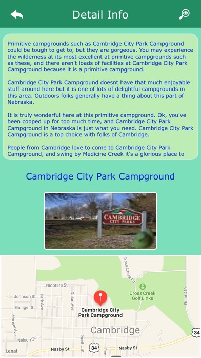 Nebraska Camping Locations screenshot 3