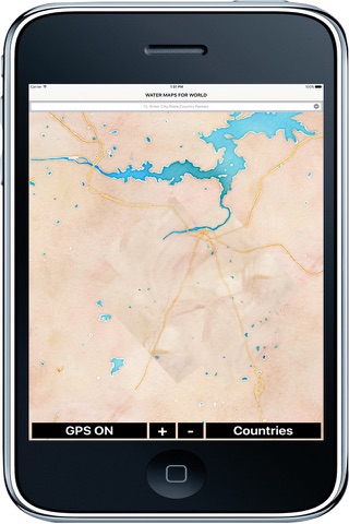 World Watermap screenshot 2