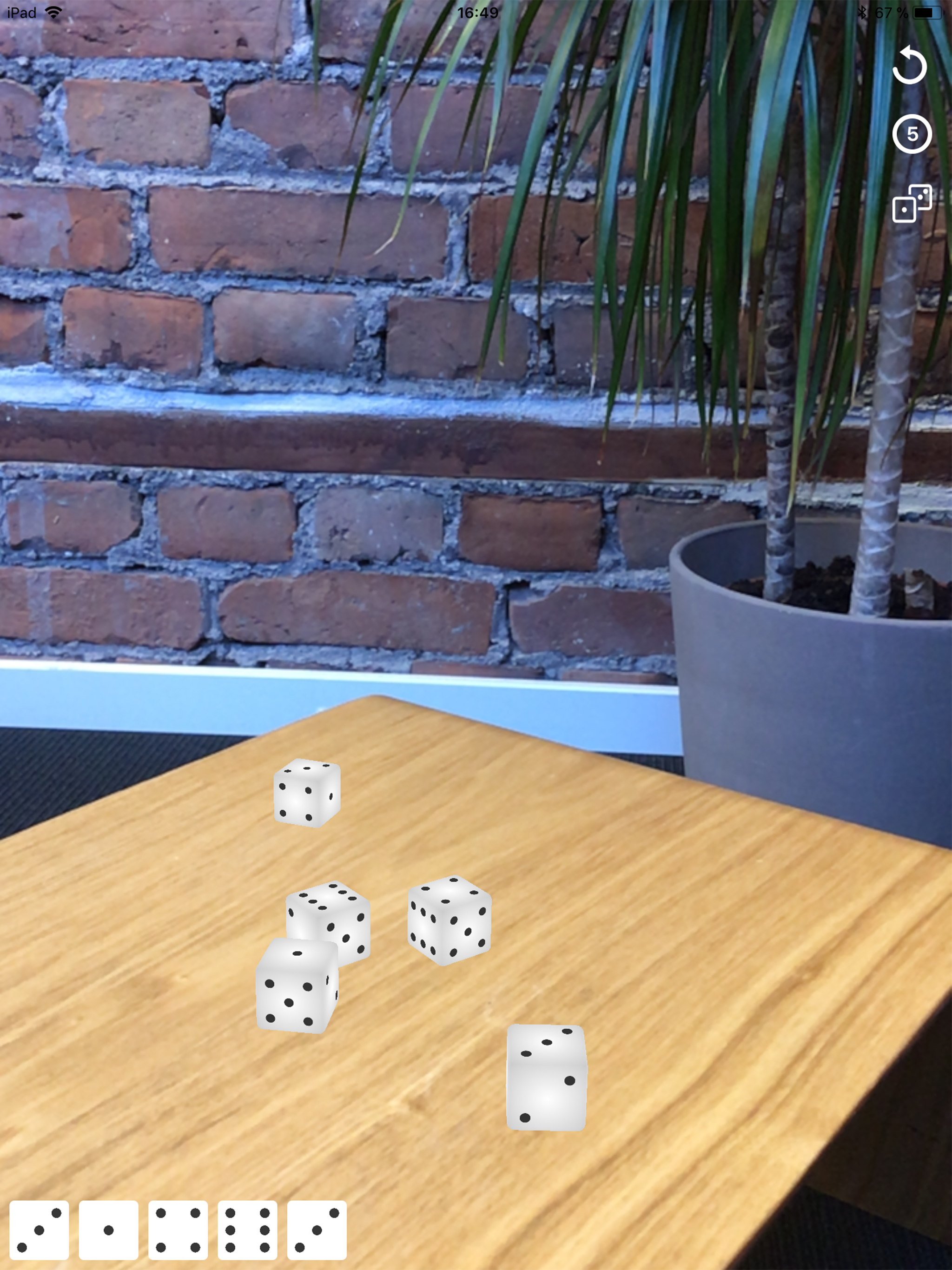 Dice Roll AR