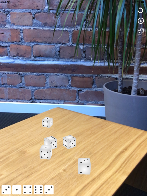 Screenshot #6 pour Dice Roll AR