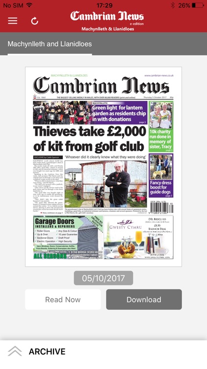 Machynlleth and Llanidloes