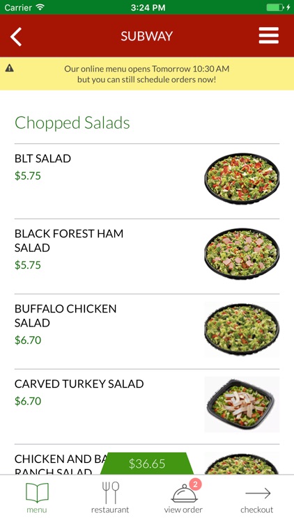 Subway Flatiron Delivery