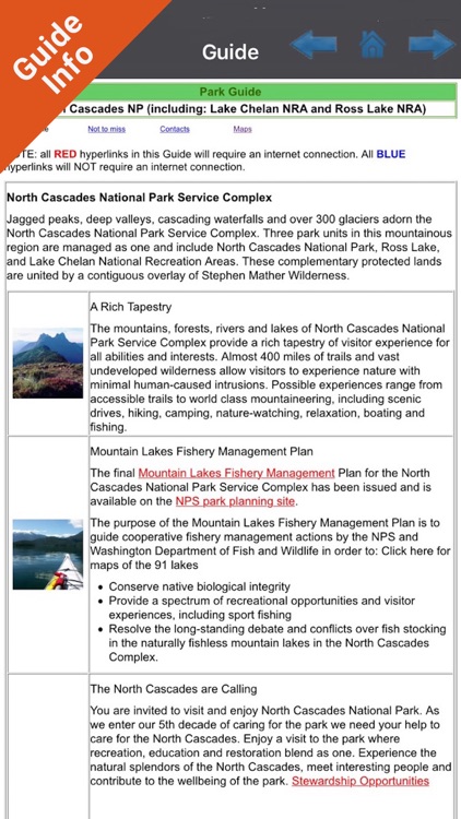 North Cascades National Park - GPS Map Navigator screenshot-3