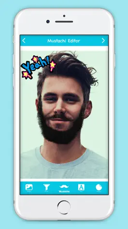 Game screenshot Mustachi Photo Editor apk