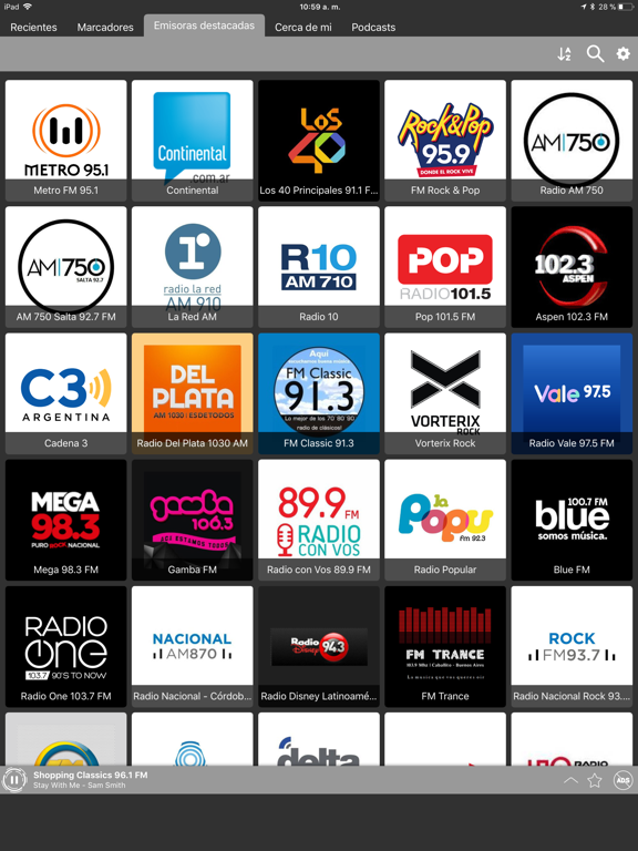 Screenshot #5 pour Radios Argentinas: Radio FM AM