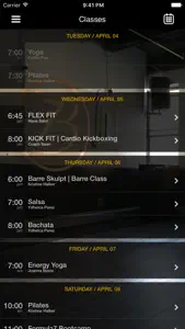 SevenBell Fitness screenshot #3 for iPhone