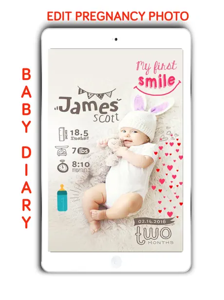 Baby diary Pregnancy Pics Baby Milestones photo