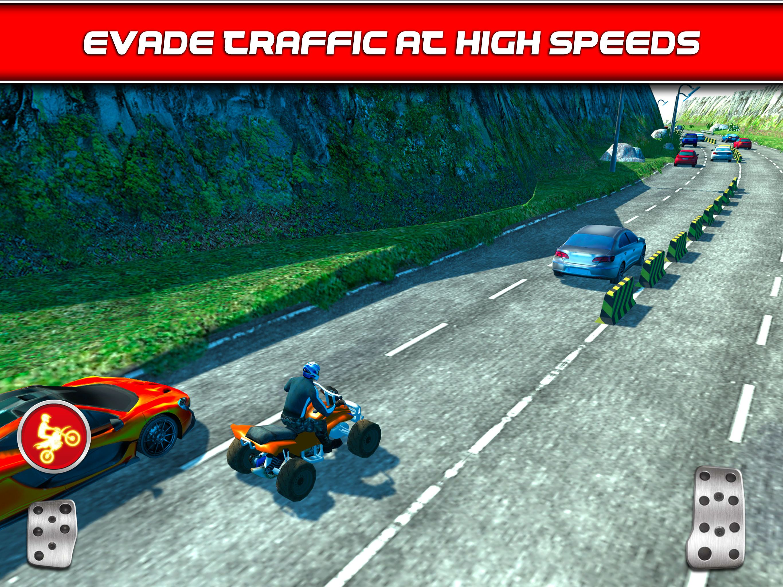 Bike Race: Traffic Ride