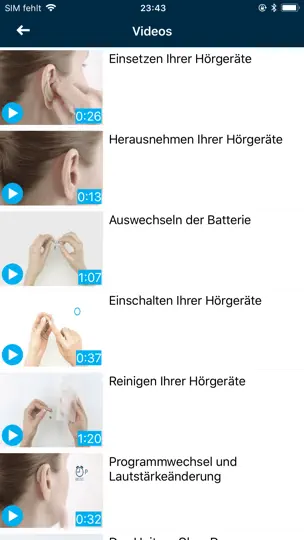 Screenshot von Unitron Remote Plus auf dem iPhone 3