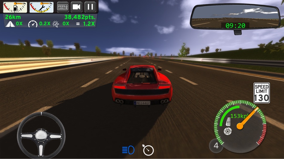 #1. Endless Drive (iOS) 由: FrozenPepper