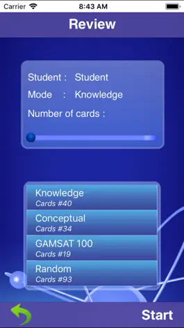 Game screenshot GS GAMSAT Physics Flashcards hack