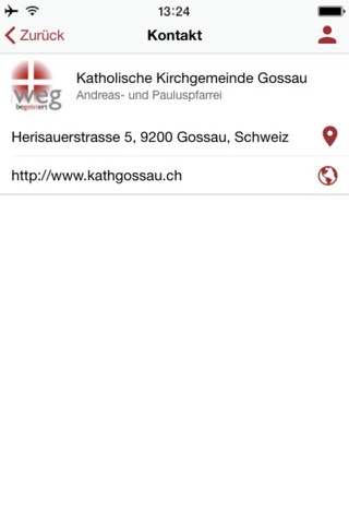 Firmweg Gossau screenshot 2