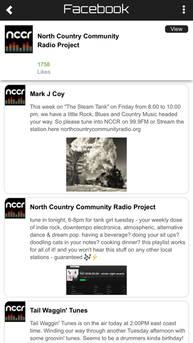 NCCR Radio screenshot 3