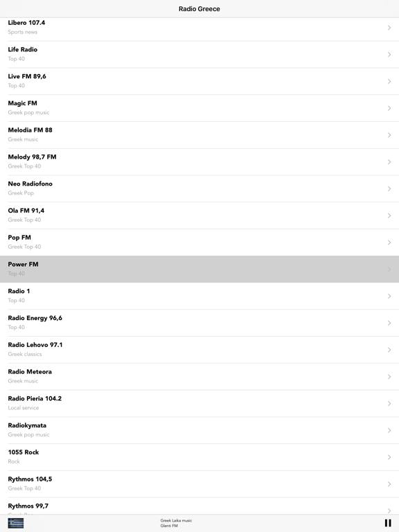 Screenshot #5 pour Greek Greece Radios & Music