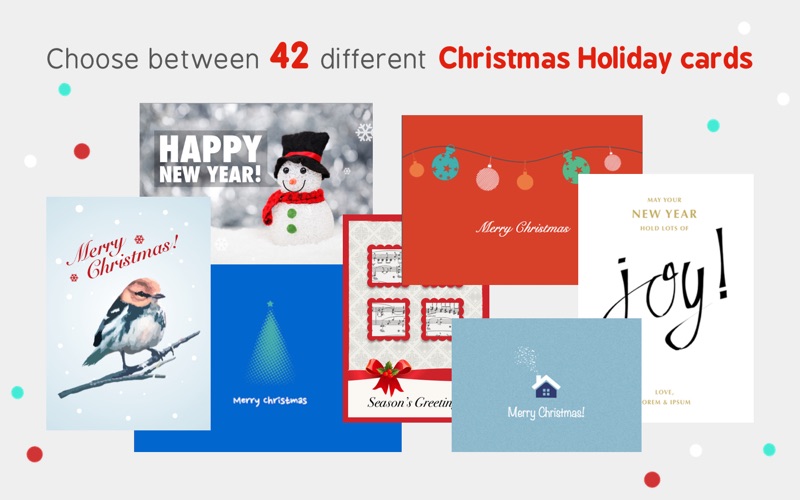 Screenshot #2 pour i - Christmas & New Year Cards