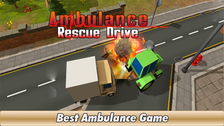 Ambulance Rescue Drive screenshot-4