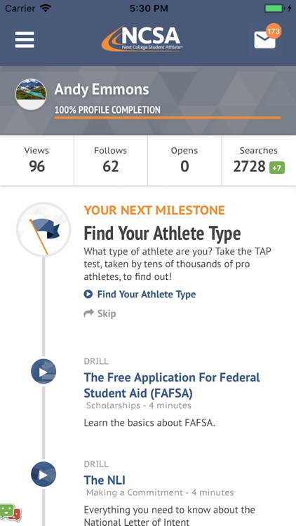 NCSA Athletic Recruiting