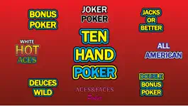 Game screenshot Ten Play Video Poker mod apk