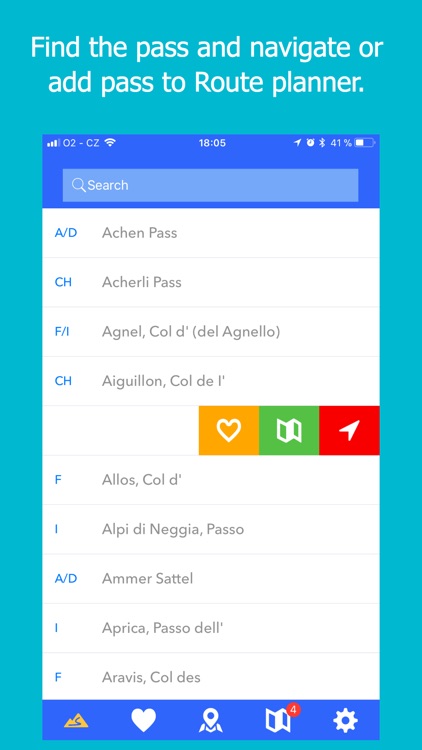 Alpine Passes (Alpenpässe)